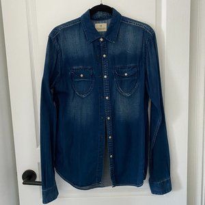 Scotch & Soda - Denim Button Up Shirt